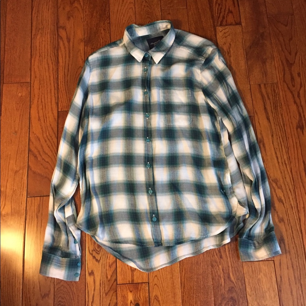 American Eagle Plaid Shirt